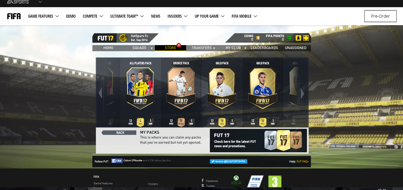 how to change console on fifa web app how to change console on fifa web app