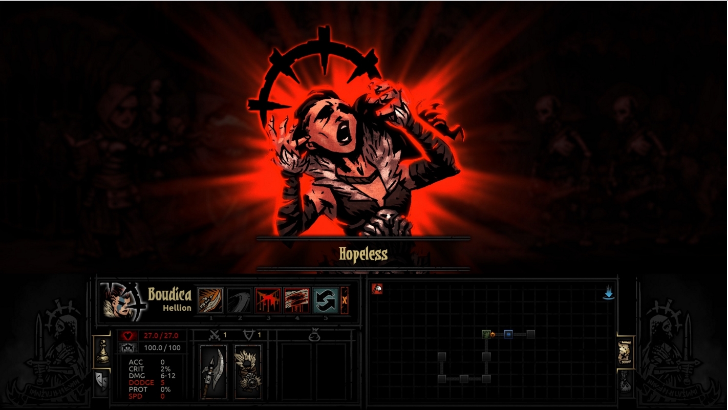 darkest dungeon curing afflictions