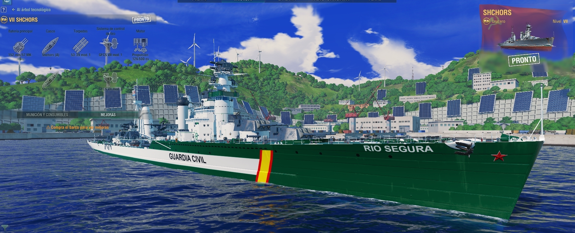 world of warships official modpack angles