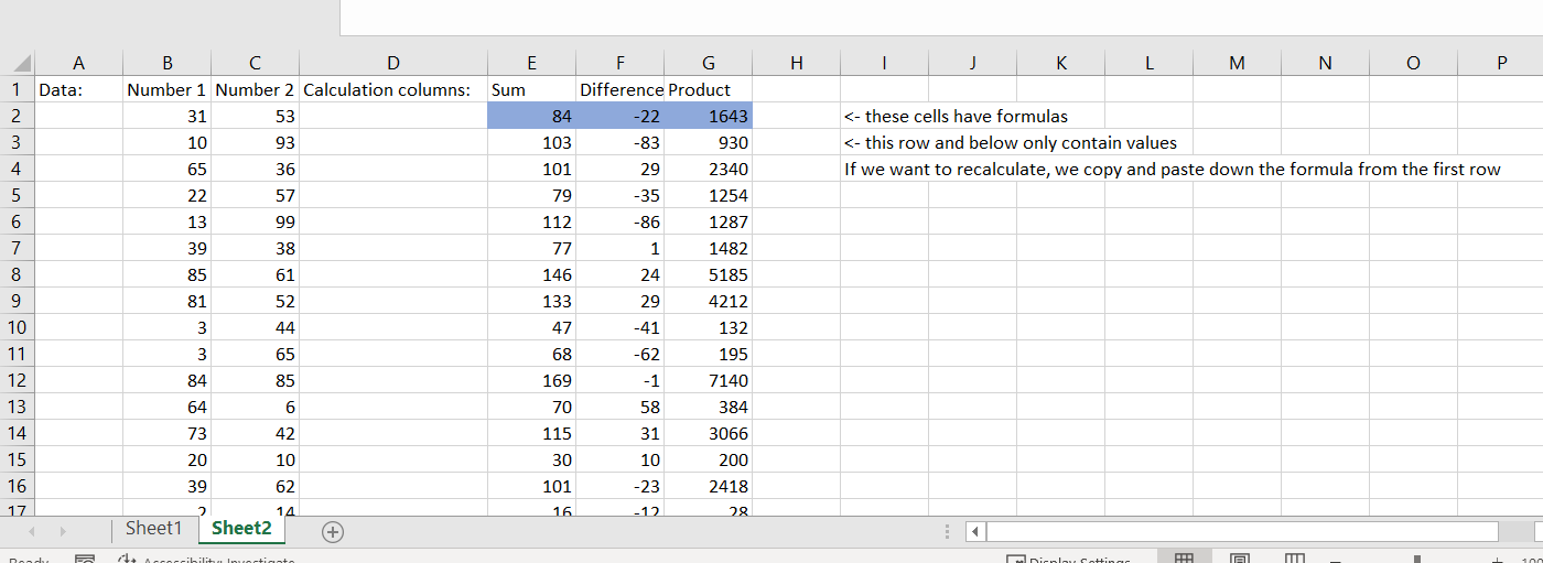 Repeat formulas slow, is there a more efficient way? : r/excel