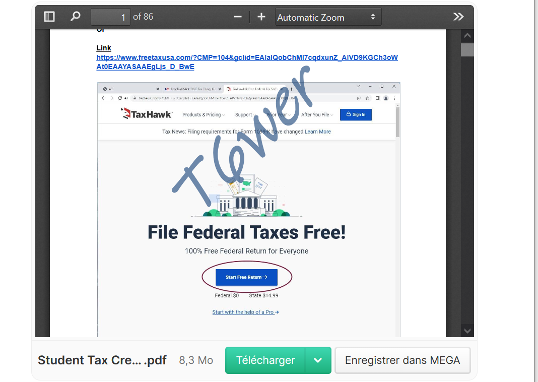 Student Tax Credit📌Fresh-Method☑️-High-Quality-PDF-☑️Latest-