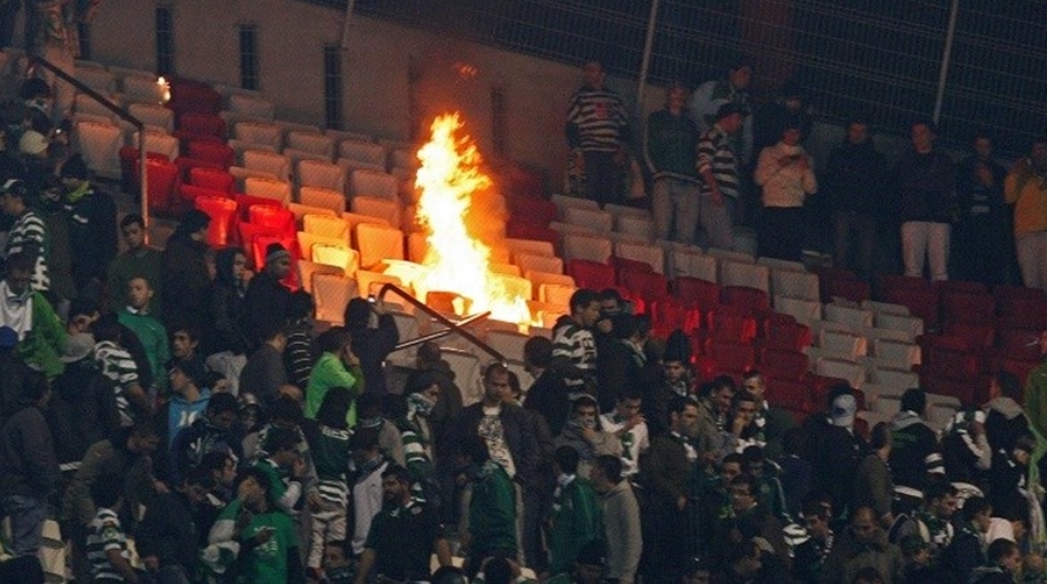 Sporting Fans Accidentally Set Fire To Their Own Stands, Before The ...