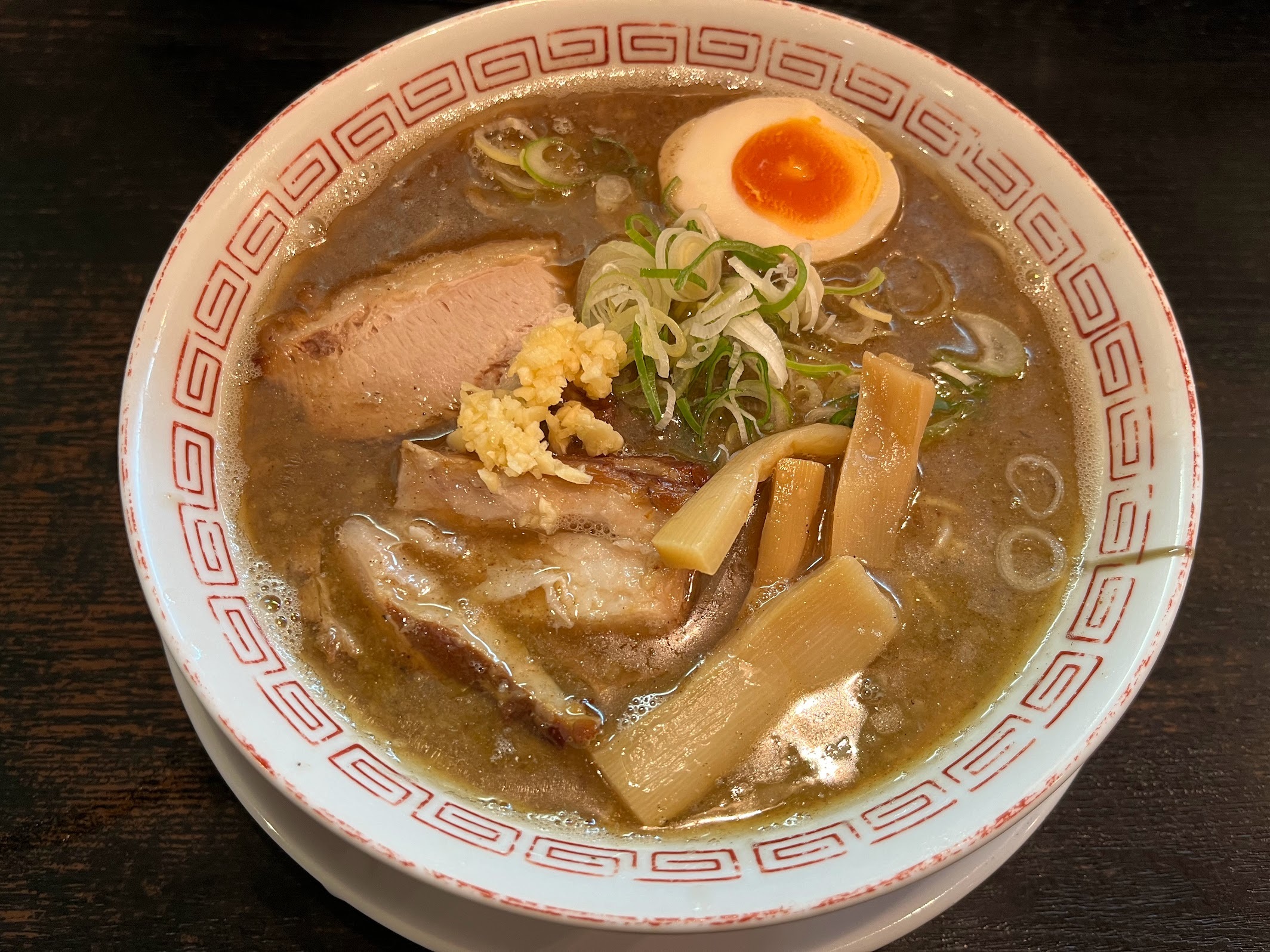 アトレ川崎・大山 煮干しそば1000円(2024年5月)