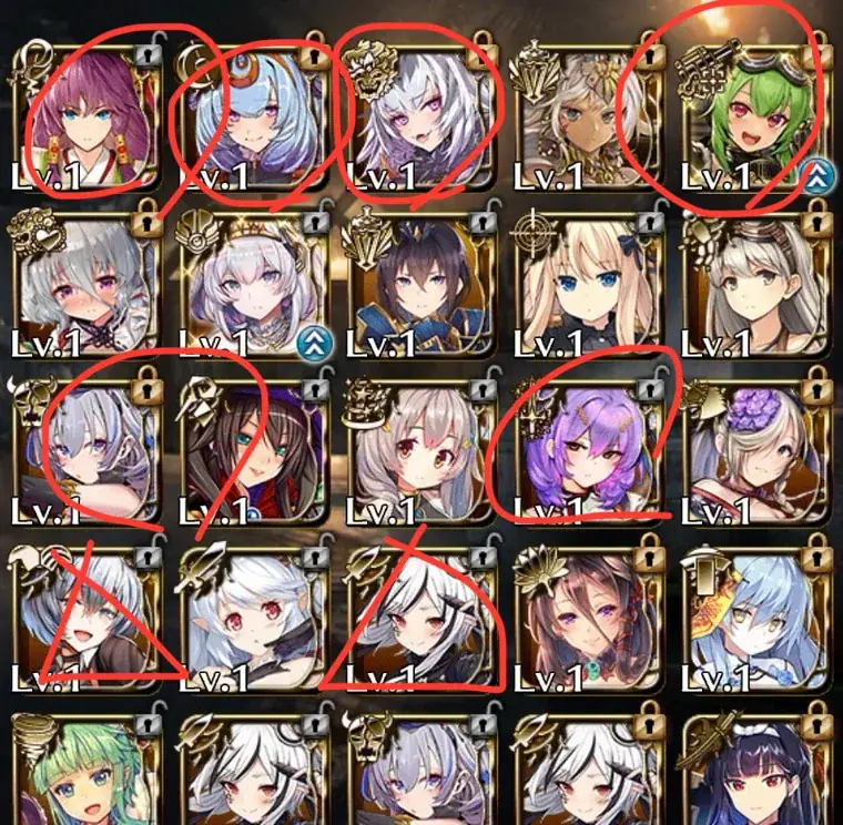 【復帰王子向け】5年ぶりアイギス！手持ち公開で育成キャラを教えてくれ！の参考画像 - わんにゃんランド - アイギス攻略まとめ