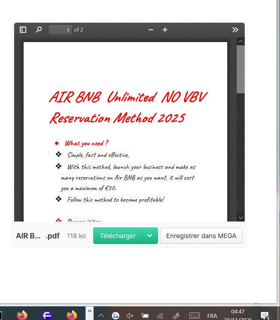 AIR BNB Unlimited NO VBV   10$❤️Fresh-Method✔️-High-Quality-PDF-✔️Latest-