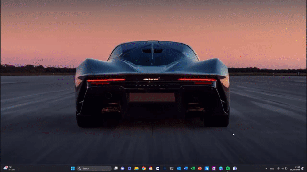 Windows + I