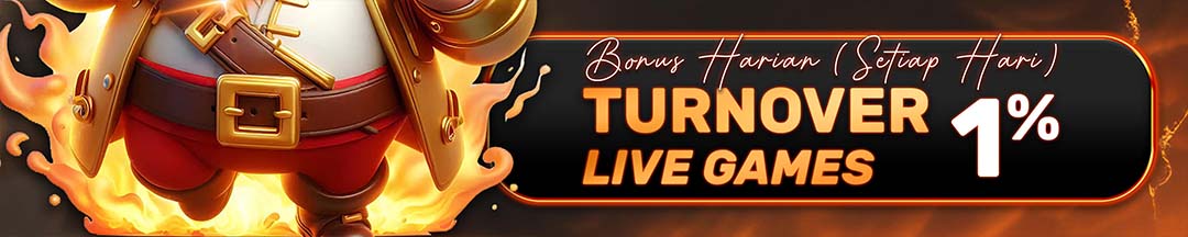 BONUS TURNOVER LIVEGAMES 1%