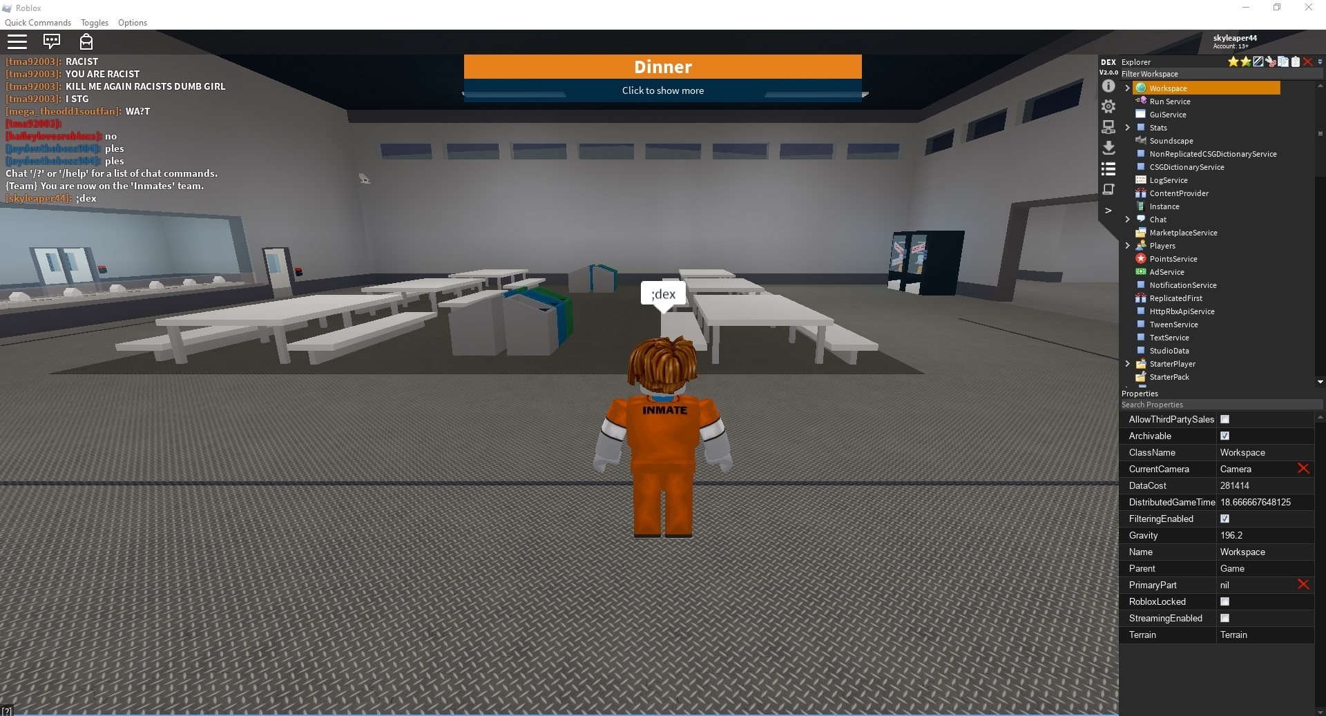 Hat Comand Roblox