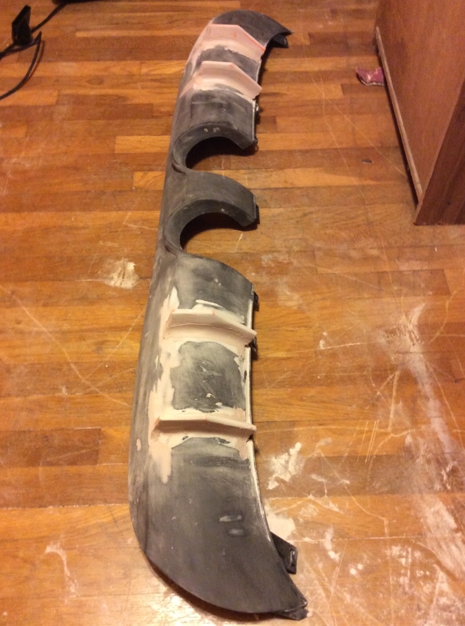 Rear R32 Diffuser Build (Pic Heavy) | VW Vortex - Volkswagen Forum