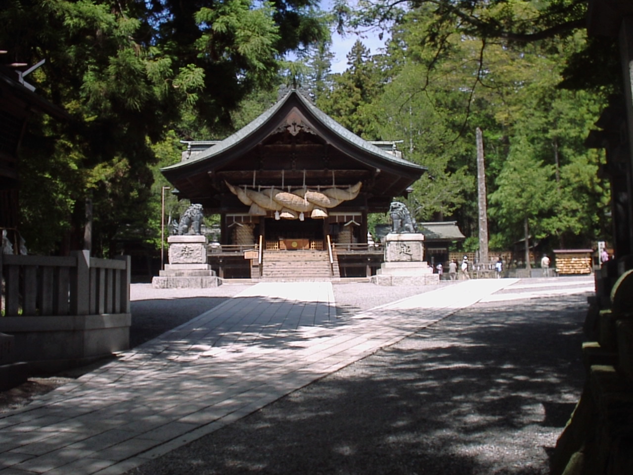 秋宮の風景