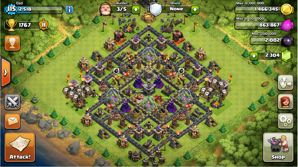 Maxed TH9 Looking for a clan