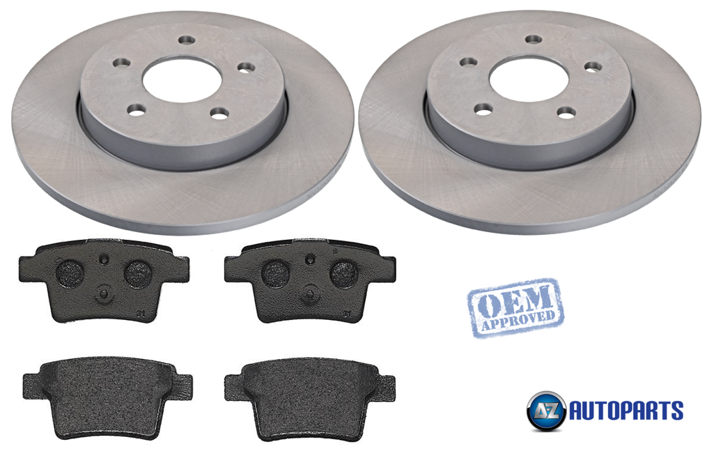 For Ford Mondeo MK3 2.0 TDCi 20002007 Rear 280mm Brake Discs and