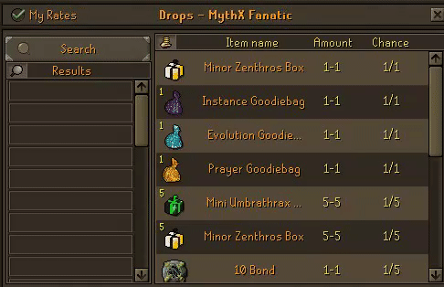 Global Boss Drops 3