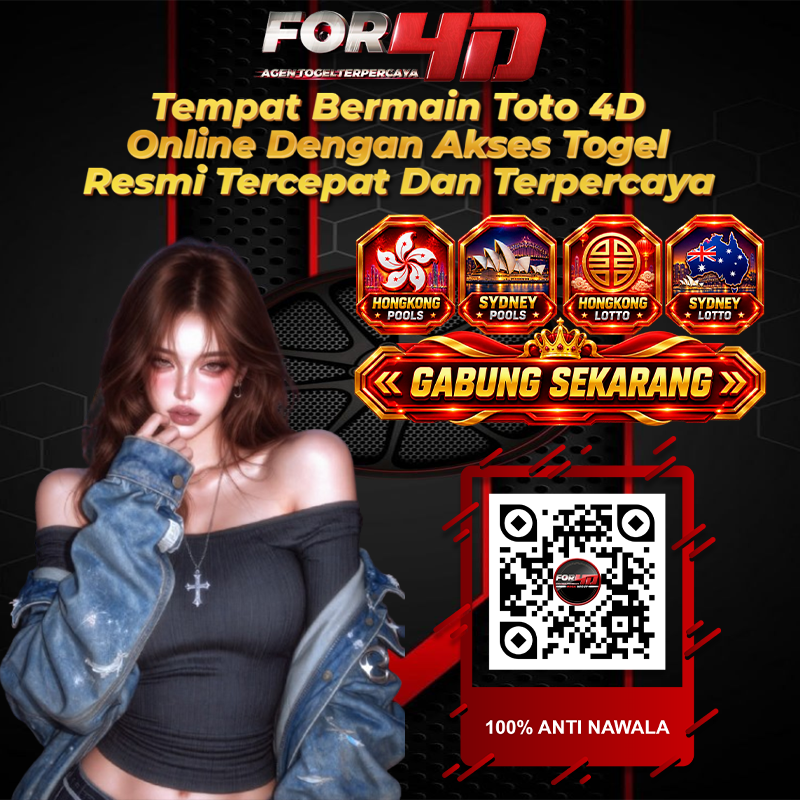 FOR4D: Tempat Bermain Toto 4D Online Dengan Akses Togel Resmi Tercepat Dan Terpercaya