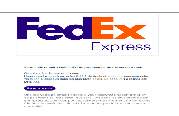 ✅ Fedex Express ( France ) ☑ Letter High Quality Send Inbox HTML 2025 ✅