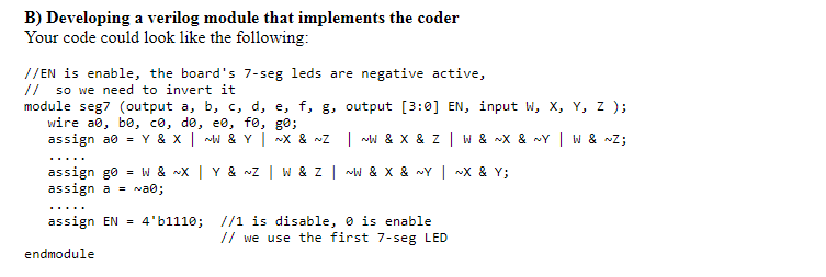 Solved Pld Code Converter Decoder 4 Input Lines W X Y Z 7 Output Lines B C D E F G Pld 9 Figure 1 Q37889140