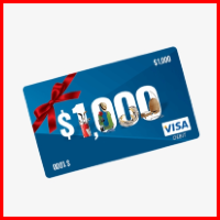 Win a $1,000 Visa Gift Card with Reward Spark! Enter Now!