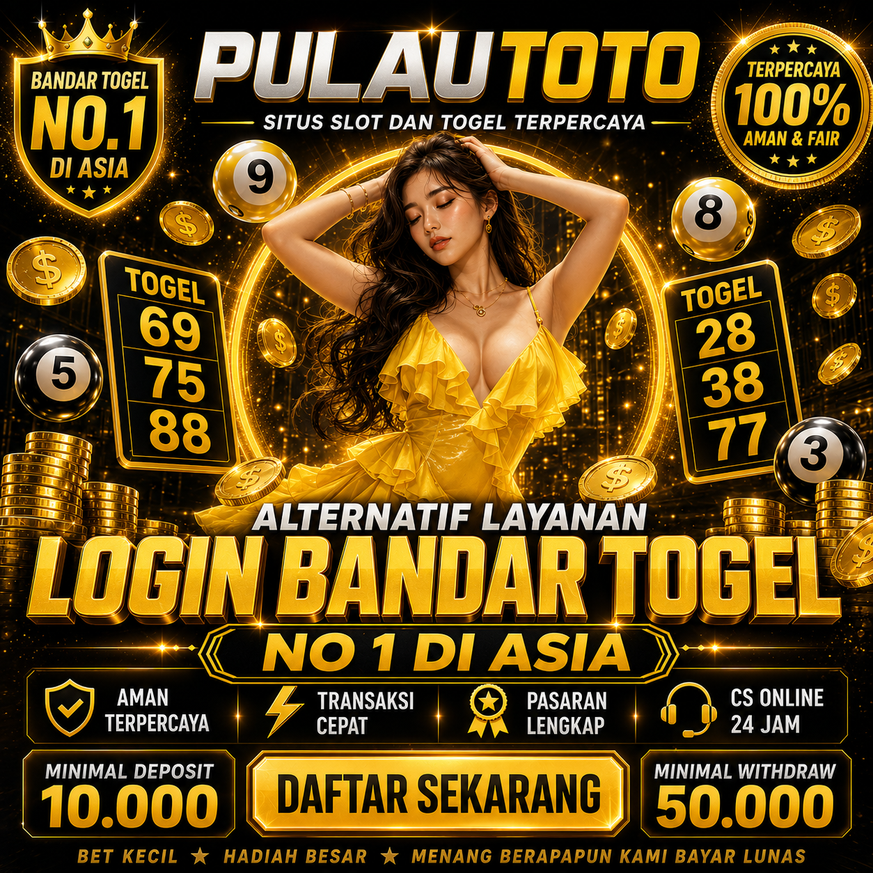 PULAUTOTO | Bandar Togel Online Terpercaya dengan Layanan 24 jam