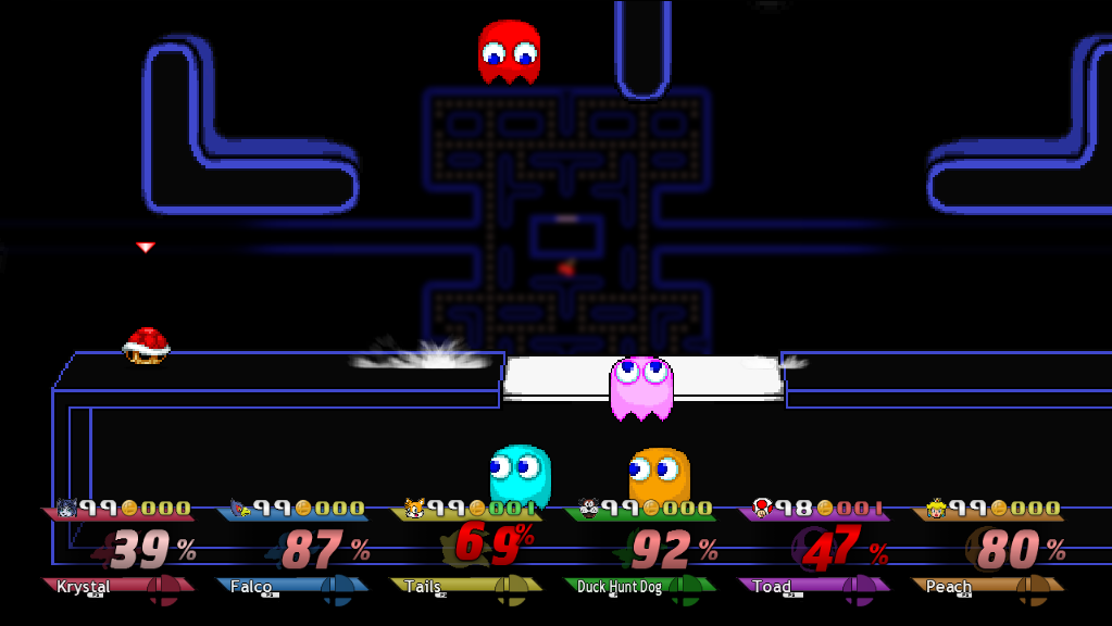 The ghosts on the Pac-man stage broke the game... 530369c1ceeed4dc51e2fe704e791b78