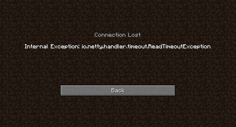 [Fixed] Constant Timeouts | SpigotMC - High Performance Minecraft