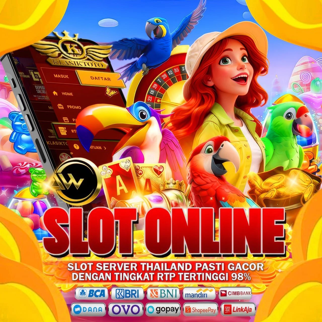KLASIKTOTO <> Gudangnya Slot Gacor dengan RTP Tinggi