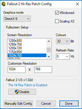 Sanchezmod 1.05 para Fallout 2 de Steam 537f379275cb0b7bef8048c9b427b1d0