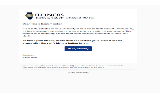 ✅ Illinois Bank And Trust Letter Inbox To All ️High Quality HTML 2025 ✅