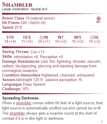 darkest dungeons accidently summoned a shambler