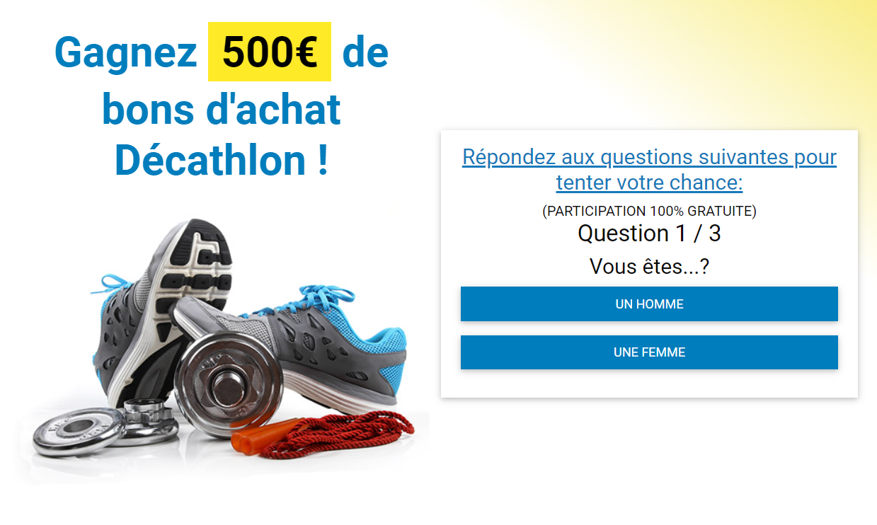 [SOI] BE | Win Decathlon 500€ Prelander 