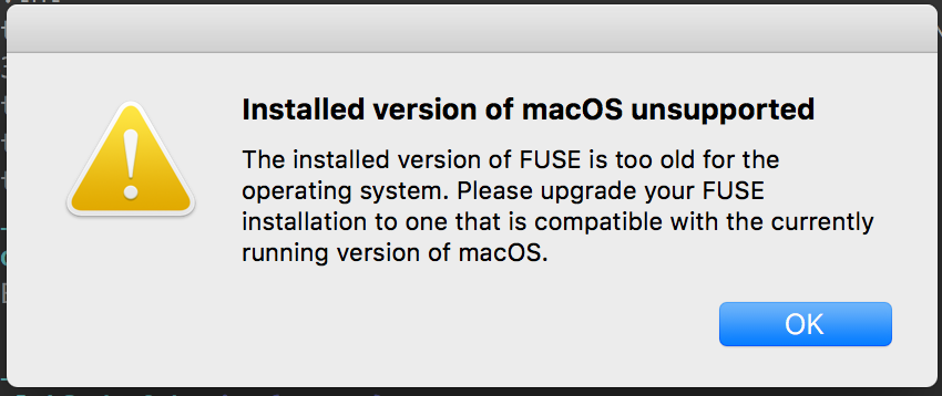 uninstall fuse for macos