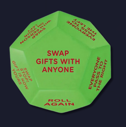 Gift Swap Dice