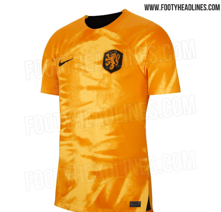 trolleybus Spreek uit In zoomen Oranje-shirts lekken uit: gebaseerd op leeuwenvacht en terugdenken aan 2014  - Voetbalprimeur