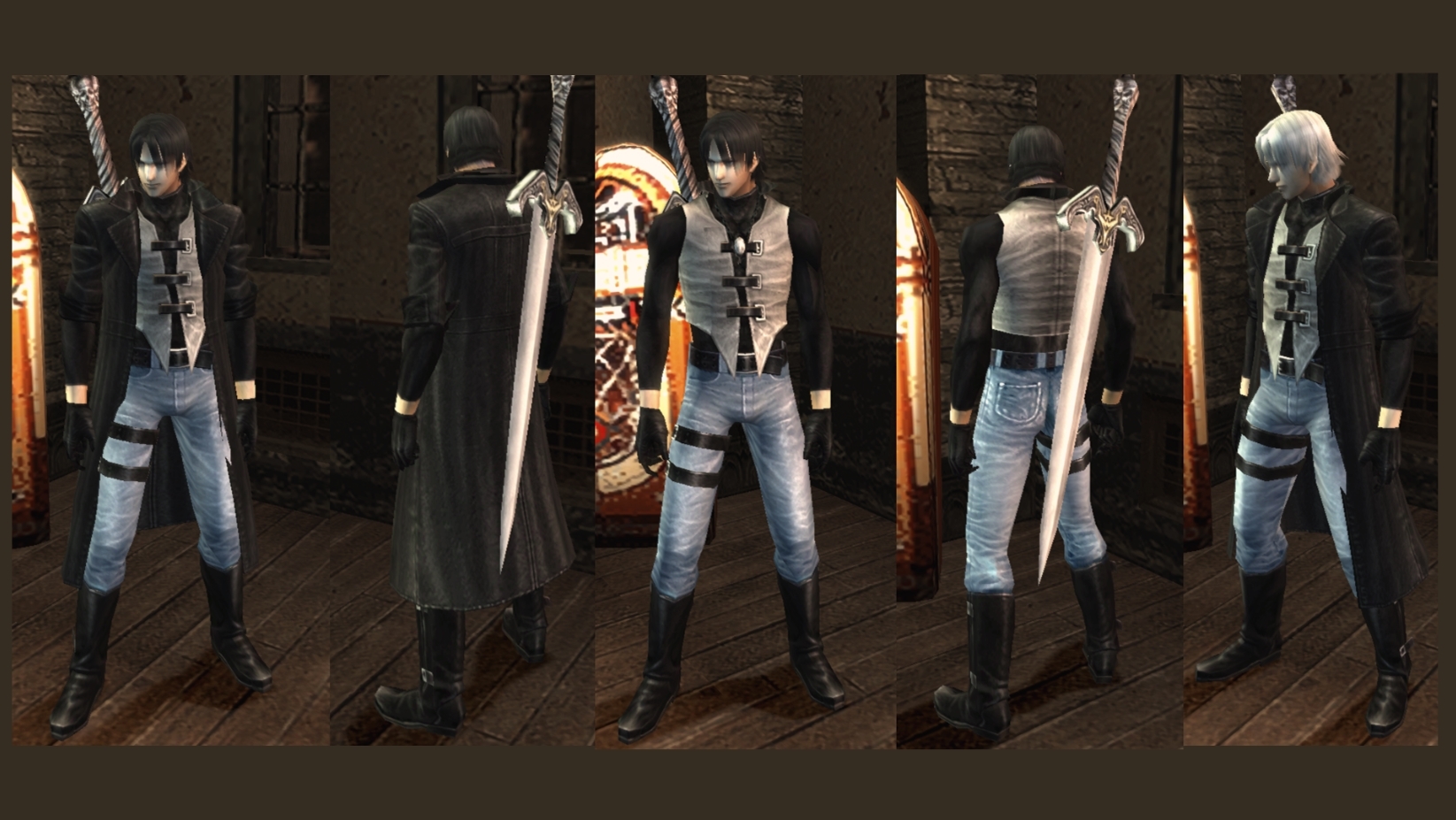 DMC3 Dante Textures And Color Scheme: CynicalScout