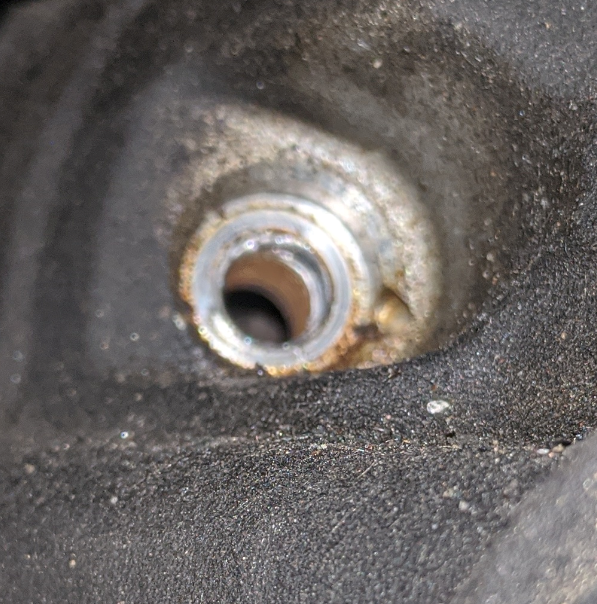 So I messed up changing the spark plugs Vstrom