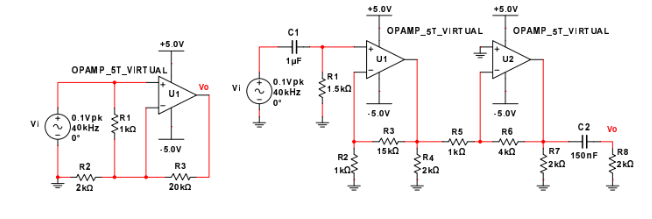 Solved 1. Assume that the opamps in the circuits below are | Chegg.com