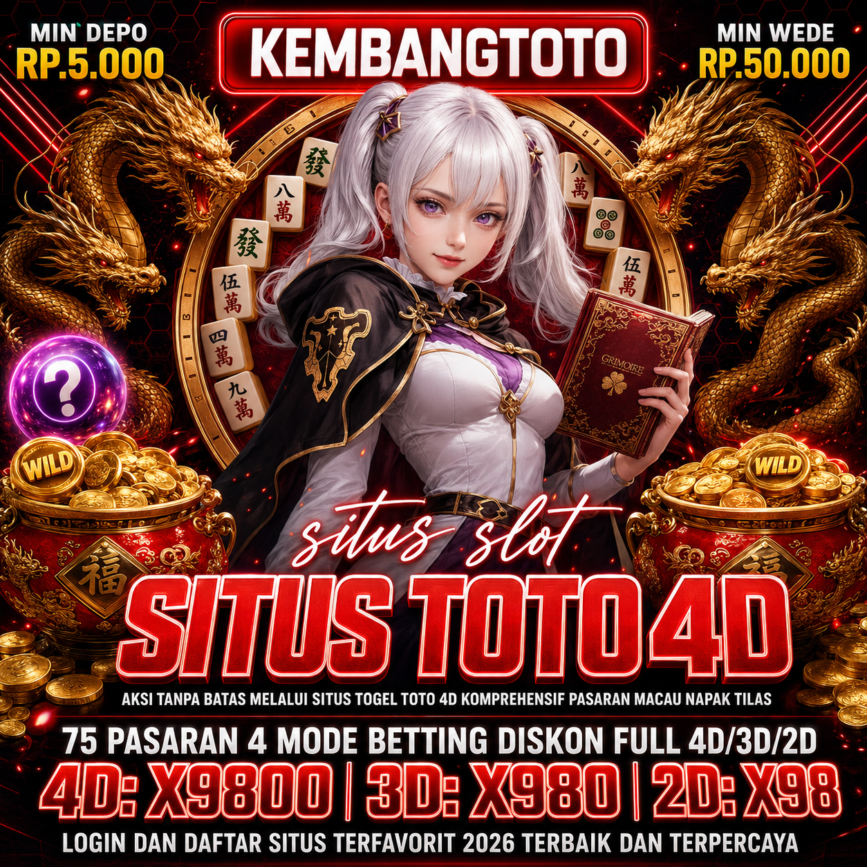 Ini Dia KEMBANGTOTO! Aksi Tanpa Batas Melalui Situs Togel Toto 4D Komprehensif Pasaran Macau Napak Tilas