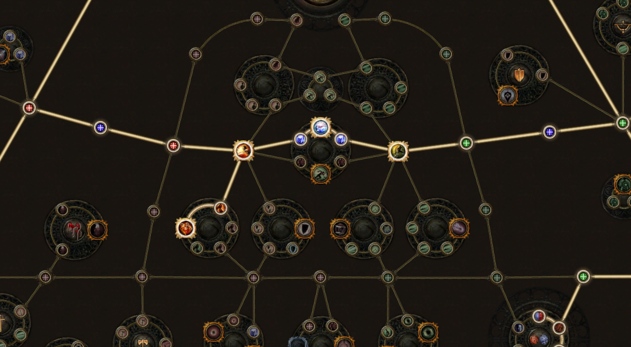 Passive skill tree мод