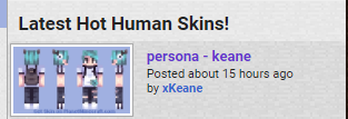 persona - xkeane Minecraft Skin