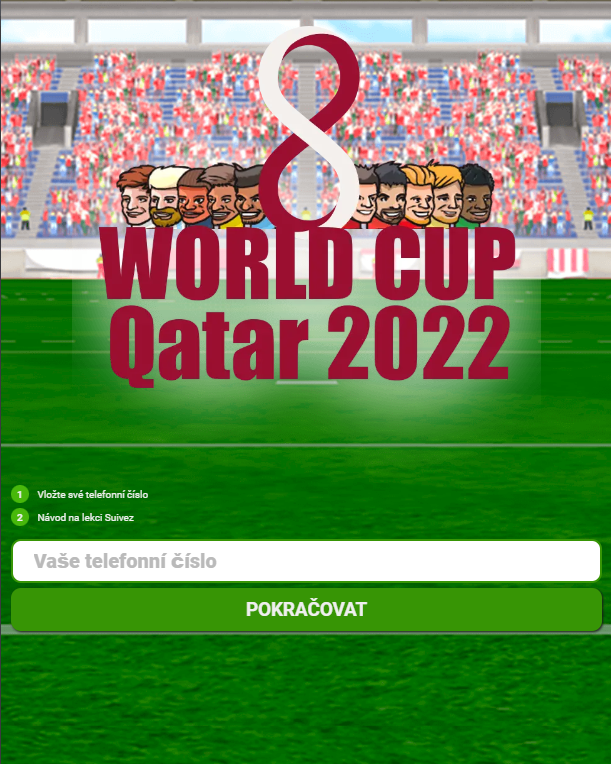 [click2sms] CZ | Qatar 2022 Soccer