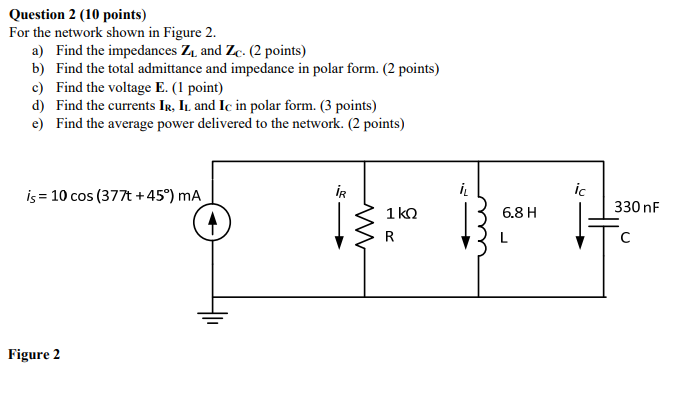 Solved Electrical-Engienering Sinusoidal Steady-State | Chegg.com