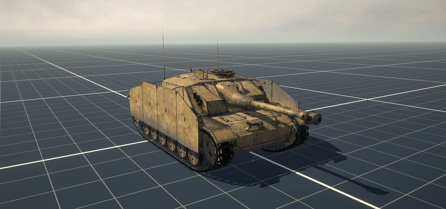 LW Variant with remote roof MG and coaxial MG