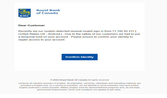 ✓ Royal Bank of Canada ✓ { LETTER } ⭐ Clean inbox Letter 2025 ❤️