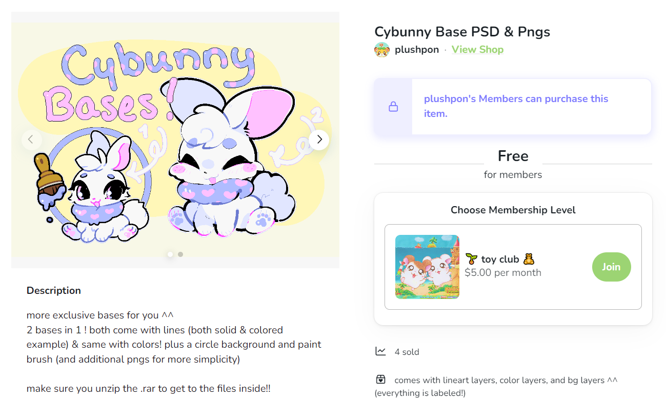 Cybunny Bases! on Toyhouse