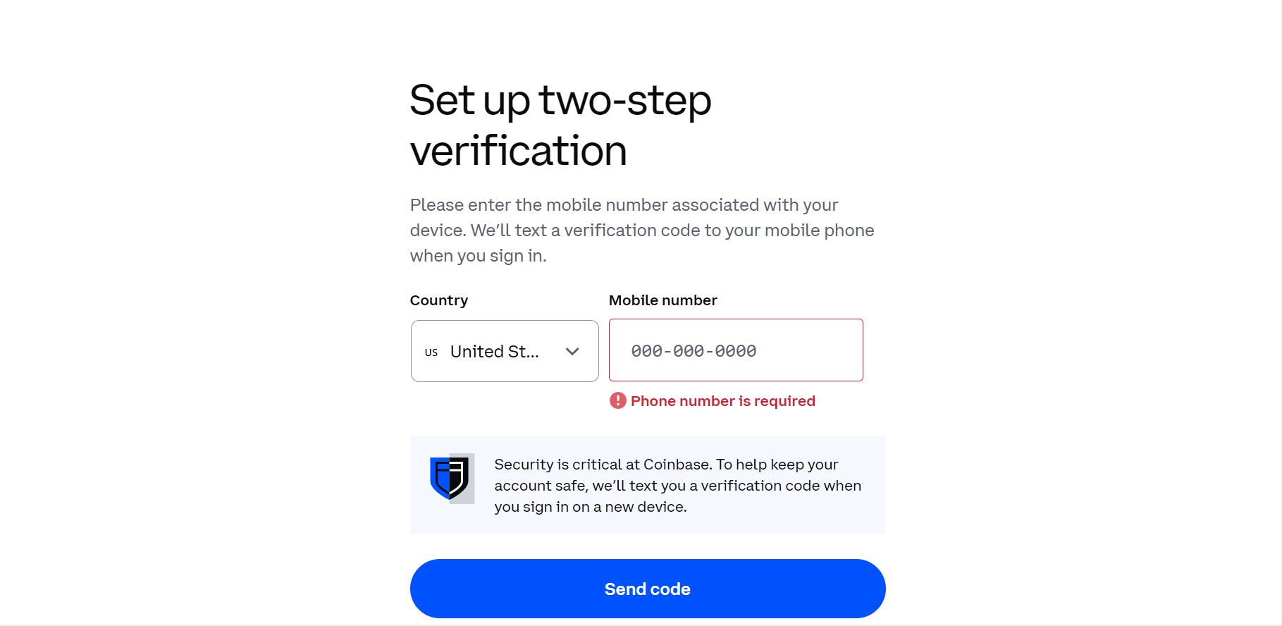 Two-Step verification