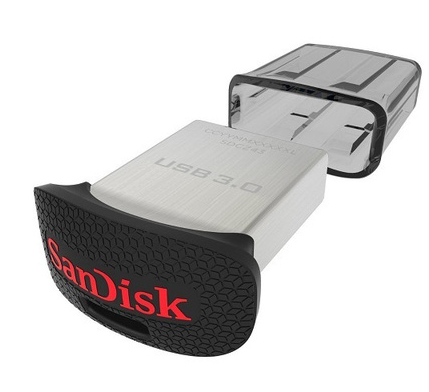 SanDisk(サンディスク) USBメモリー 親指サイズの小型設計 Ultra Fit USB3.0対応 最大130MB/s 32GB 海外パッケージ品 SDCZ43-032G-G46