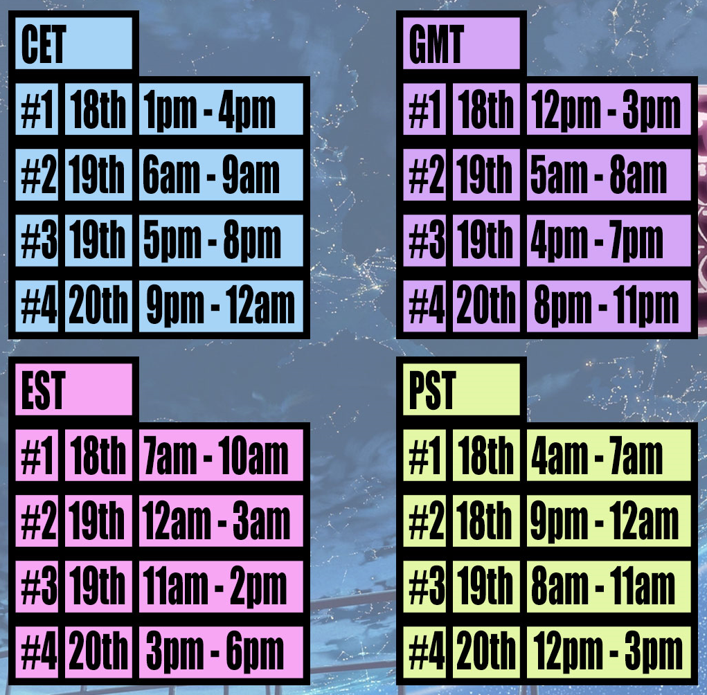 Open Beta Time Zones Converted r jumpforce