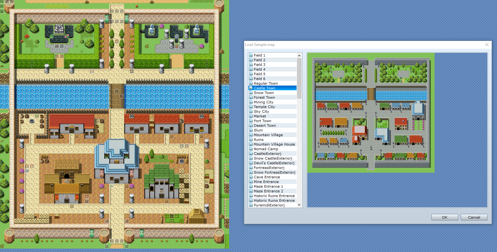 City Maps Rpg Maker Mv