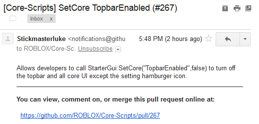 Spotted This On The Roblox Github Im So Happy Roblox - game disable topbar roblox
