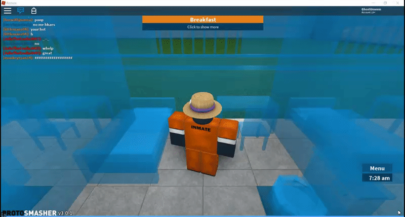 Rel Prison Life V2 Custom X Ray Noclip - how to hack through walls in roblox prison life