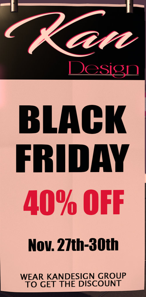 The FabFree Black Friday Listing | FabFree - Fabulously Free in SL